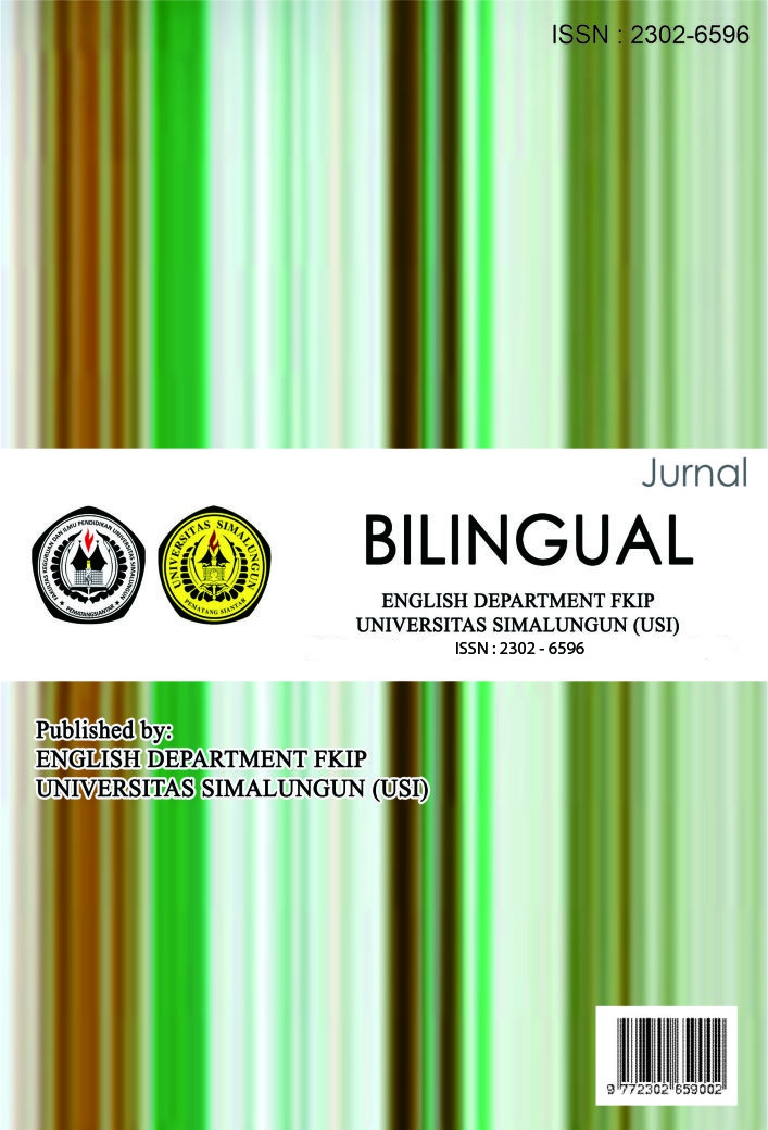 					View Vol. 2 No. 1 (2020): Bilingual : Jurnal Pendidikan Bahasa Inggris Vol 2 No 1 April 2020
				