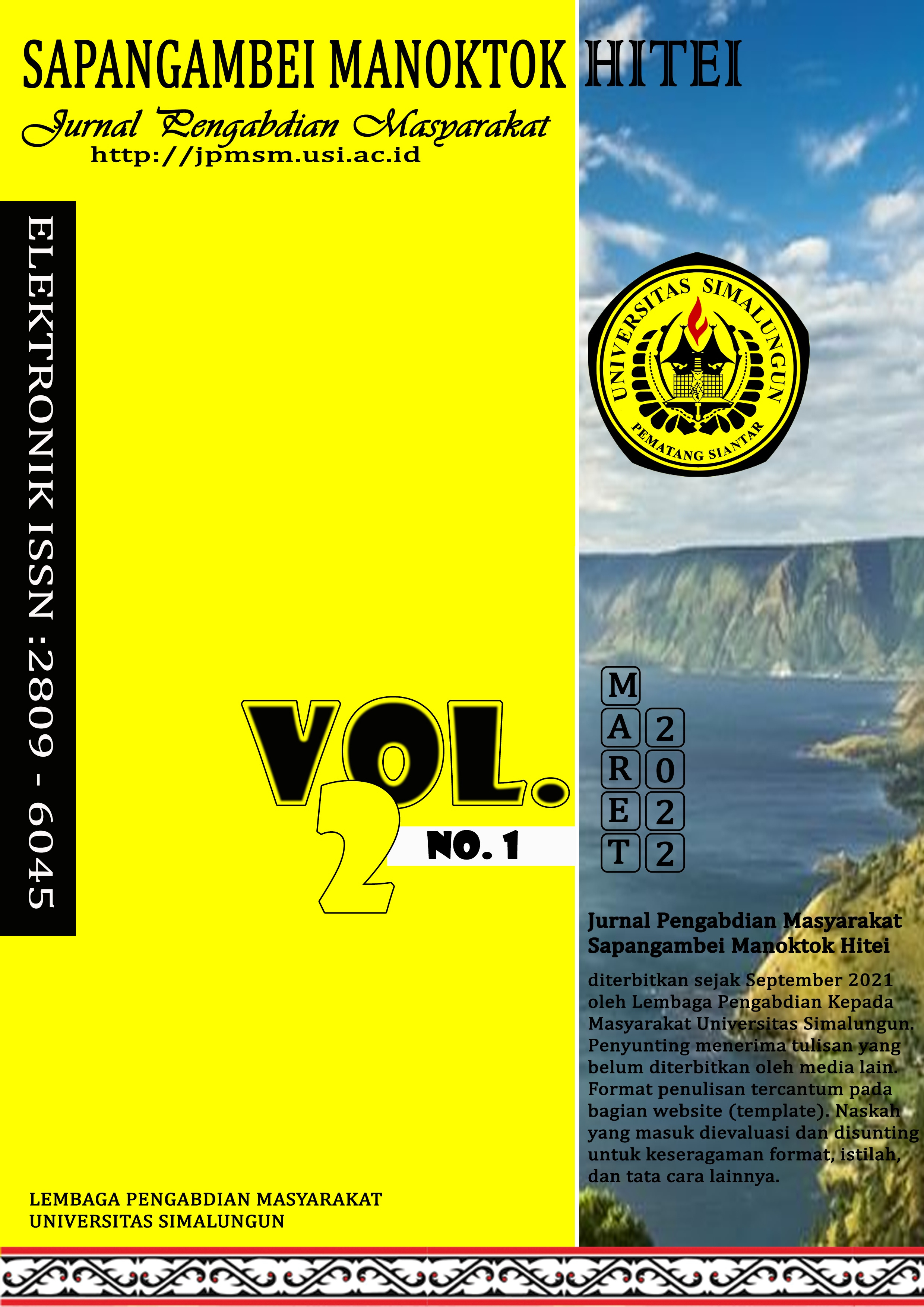 Lihat Vol 2 No 1 (2022): Vol. 2 No. 1 Tahun 2022