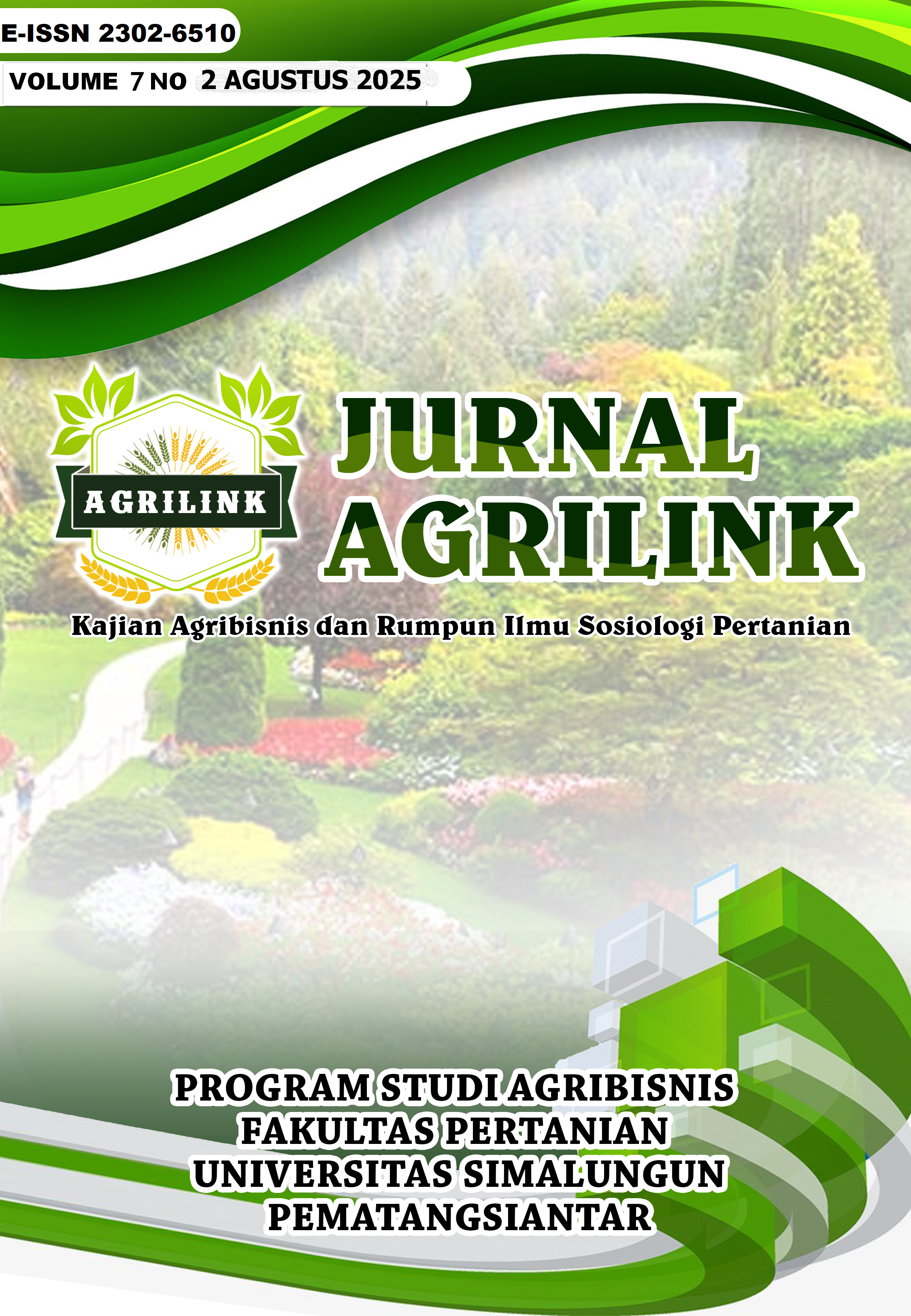 					View Vol. 7 No. 2 (2025): Jurnal Agrilink
				